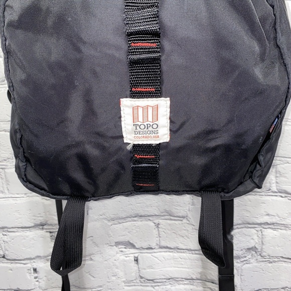 Topo Designs Black DaypackBackpack USA Made - Picture 3 of 12